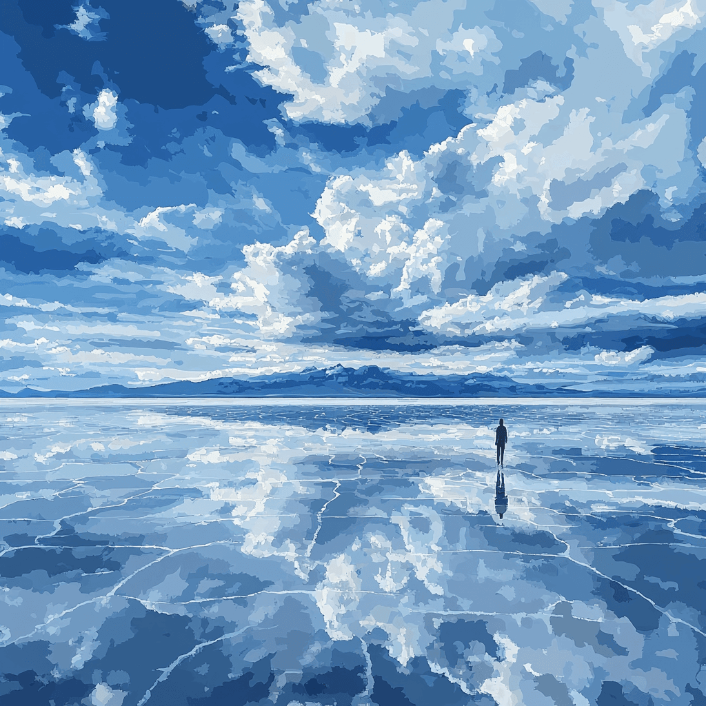 Salar De Uyuni - Bolivia Paint By Numbers Kits
