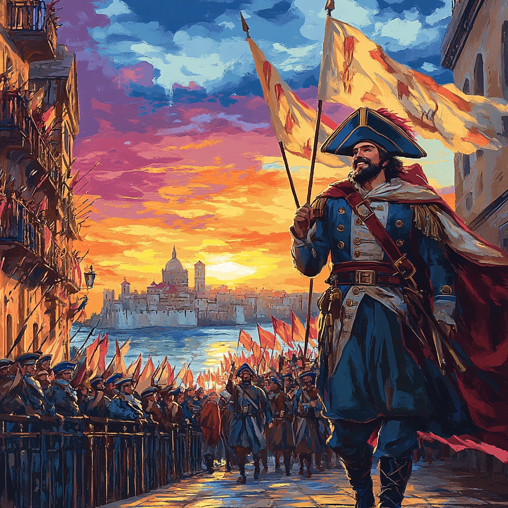 Phoebus Sunset Parade painting number kit