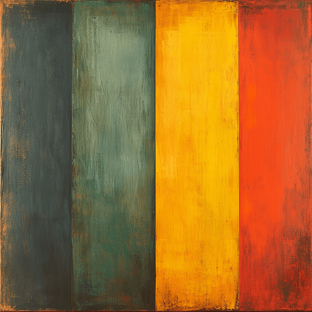 Mark Rothko Inspired Timeless Resonance Paint By Numbers Kits