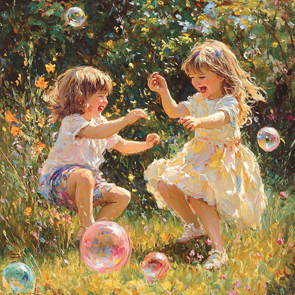 Bubbles And Giggles Painting By Numbers Kit