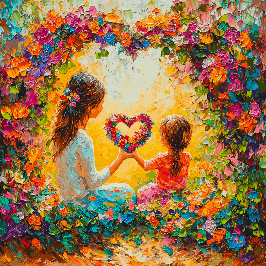 Hearts And Hands DIY Paint By Numbers