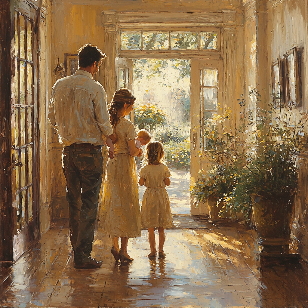 Our Cozy Family Painting By Numbers Kit