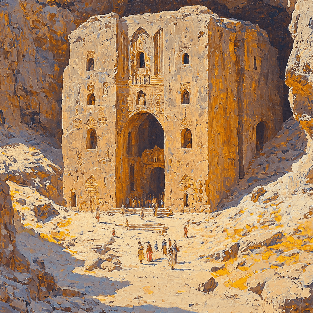 Lalibela Caves Numbered Painting Kits
