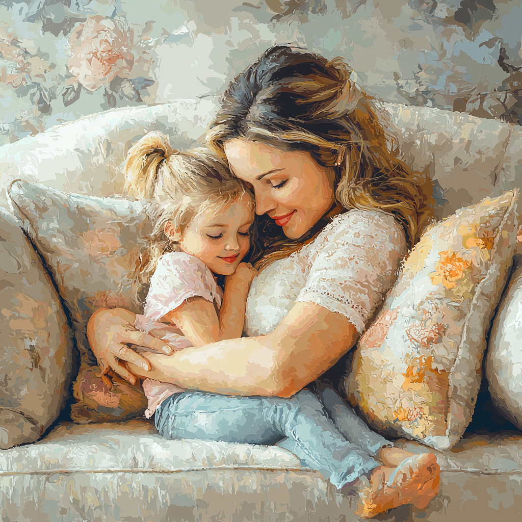 A Sweet Bond Painting Number Kit