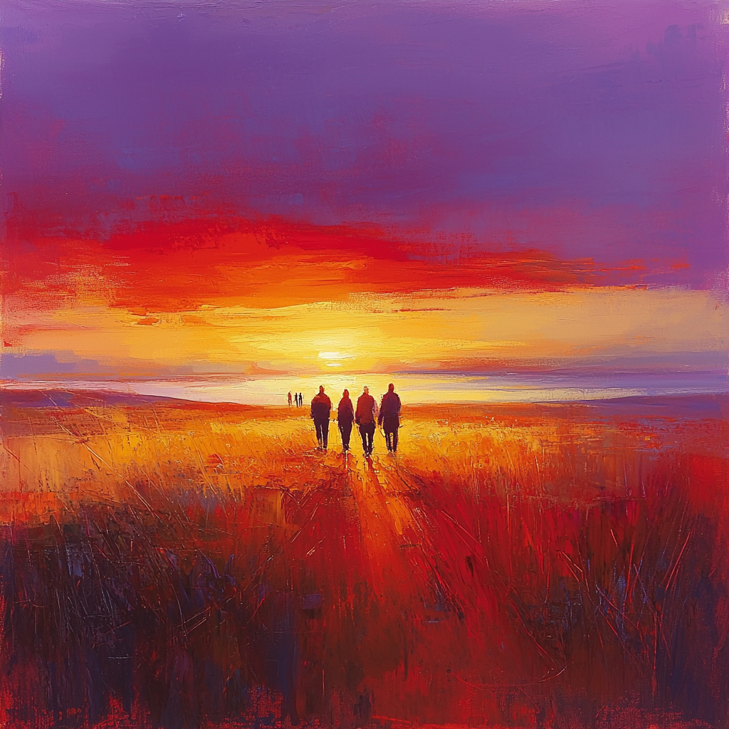 Harmony At Sunset Paint By Color