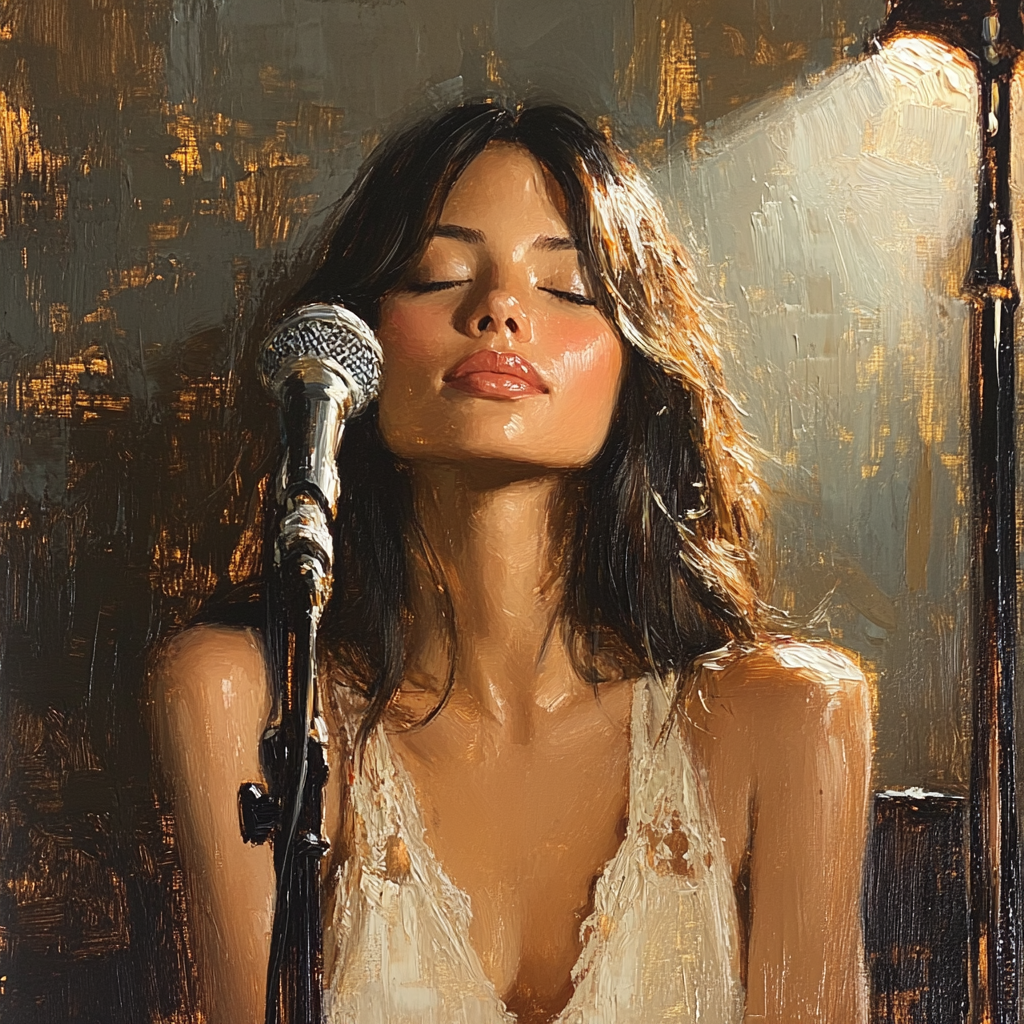 Sargent Inspired Portrait With Violin paint by number
