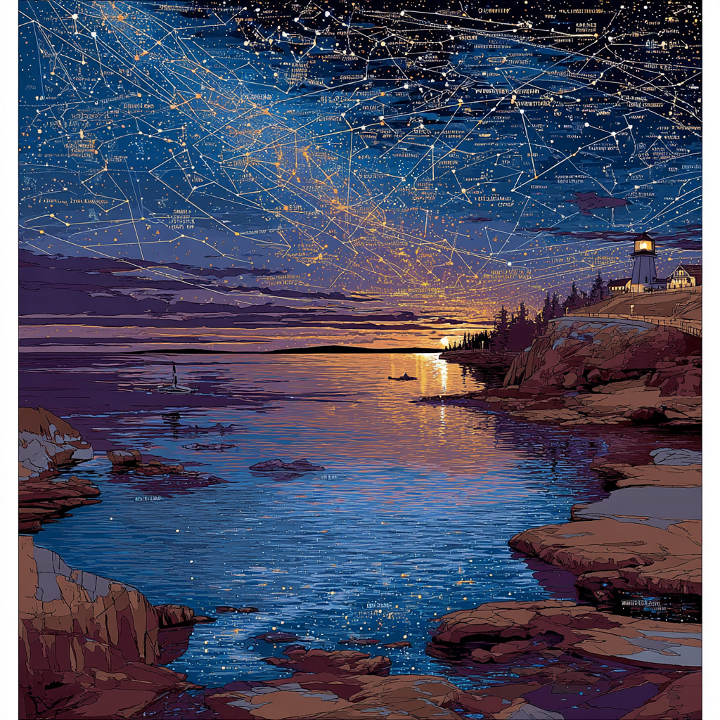 Bedtime Star Gazing Paint By Number