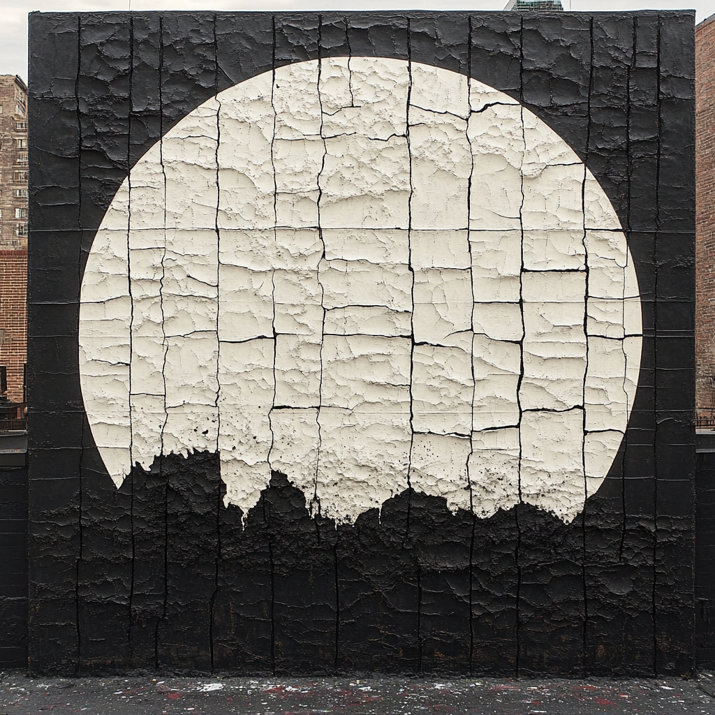 Banksy Inspired Urban Environmental Reckoning painting number kit