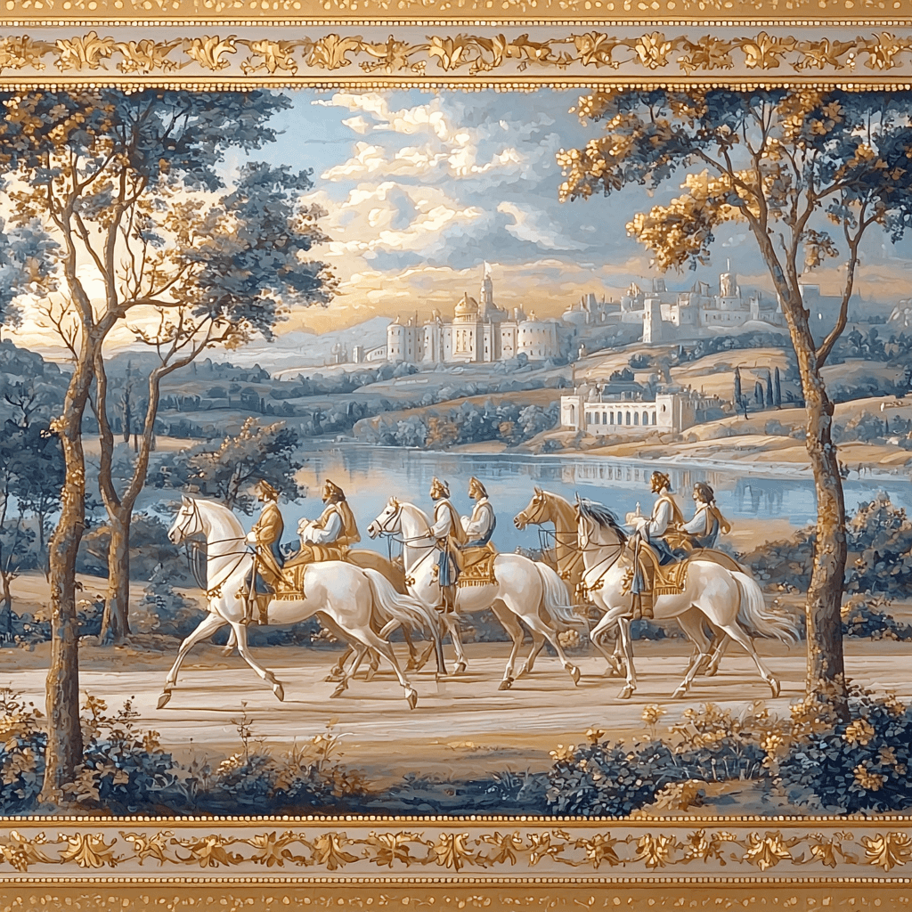 Jean-Auguste-Dominique Ingres Inspired History's Echoes Paint By Numbers