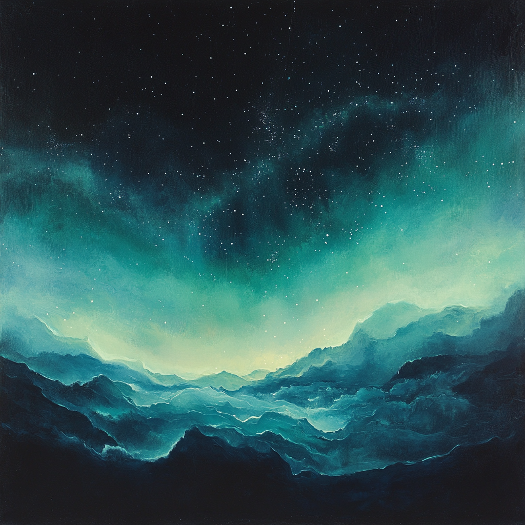 Caravaggio Inspired Aurora Shimmer painting number kit