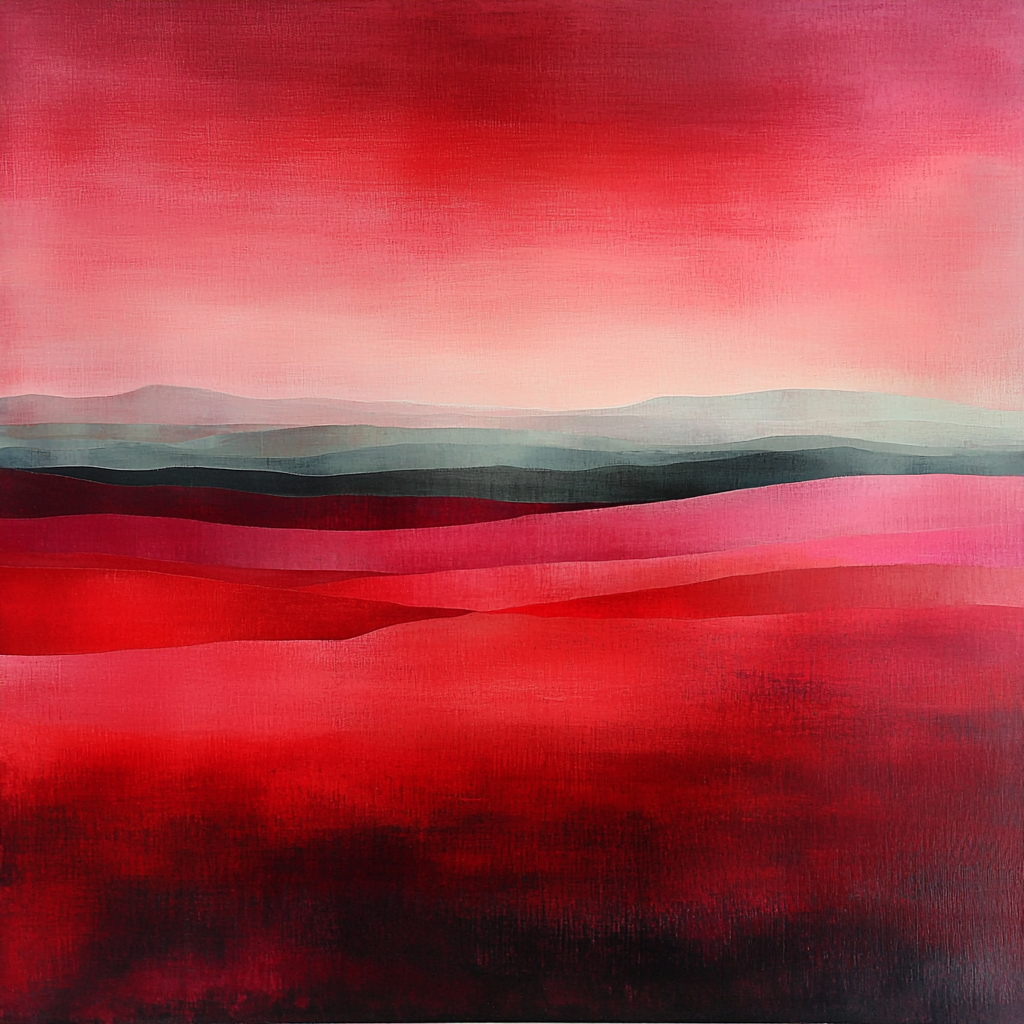 Mark Rothko Inspired Dreamscape Horizons Painting Number Kit