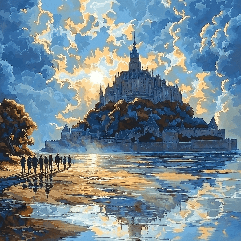 Mont-Saint-Michel - France Paint By Numbers Kits