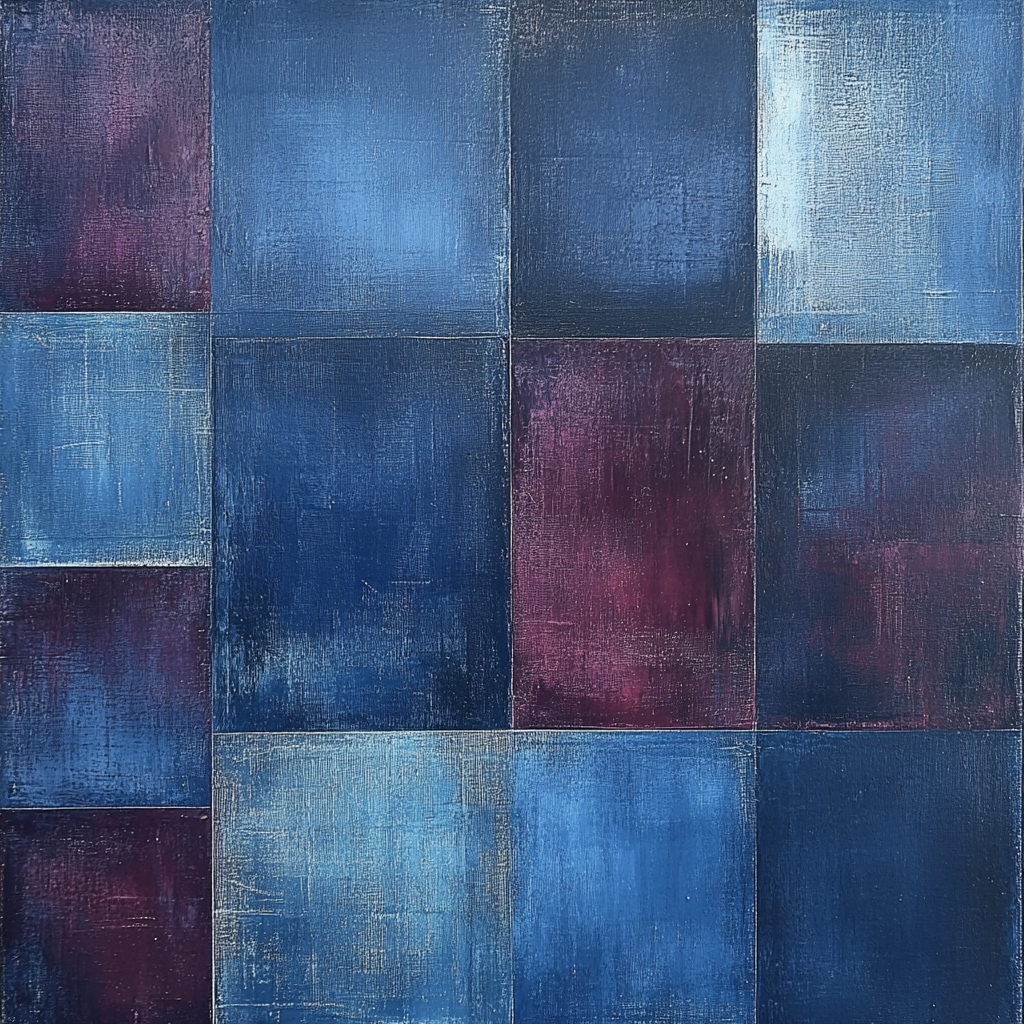 Mark Rothko Inspired Cosmic Tranquility Paint by numbers art