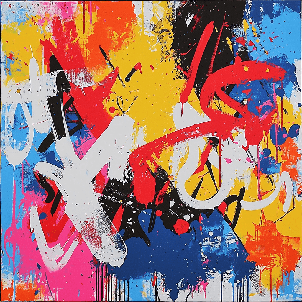 Andy Warhol Inspired Warhol's Urban Graffiti Pop Numbered Painting Kits