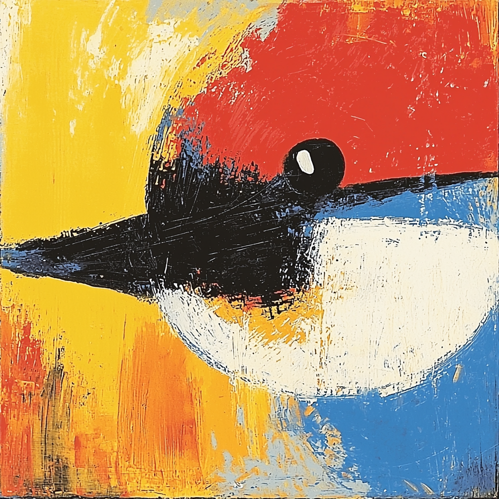 Joan Miró Inspired Radiant Echoes Paint By Numbers Art