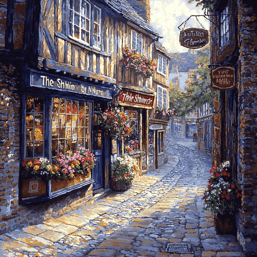 The Shambles - York, England Paint By Numbers Kits