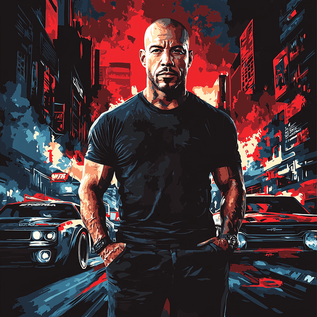 Vin Diesel: The Fast & Furious Legacy Of Dom Toretto Paint By Number