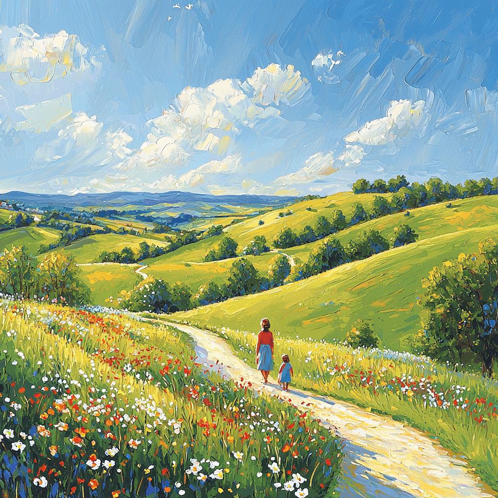 Countryside Hues Paint By Number