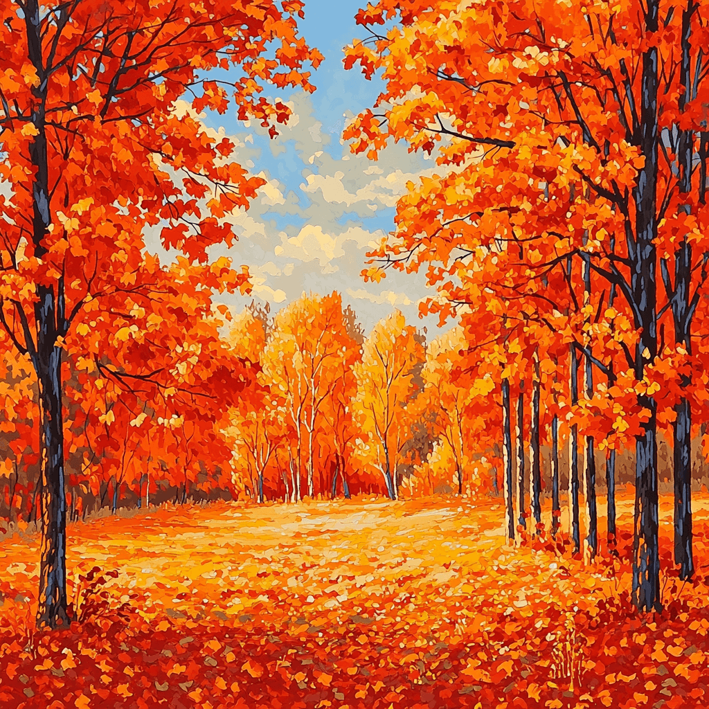Turner Inspired The Spirit of Autumn - DIY Painting By Numbers Kit