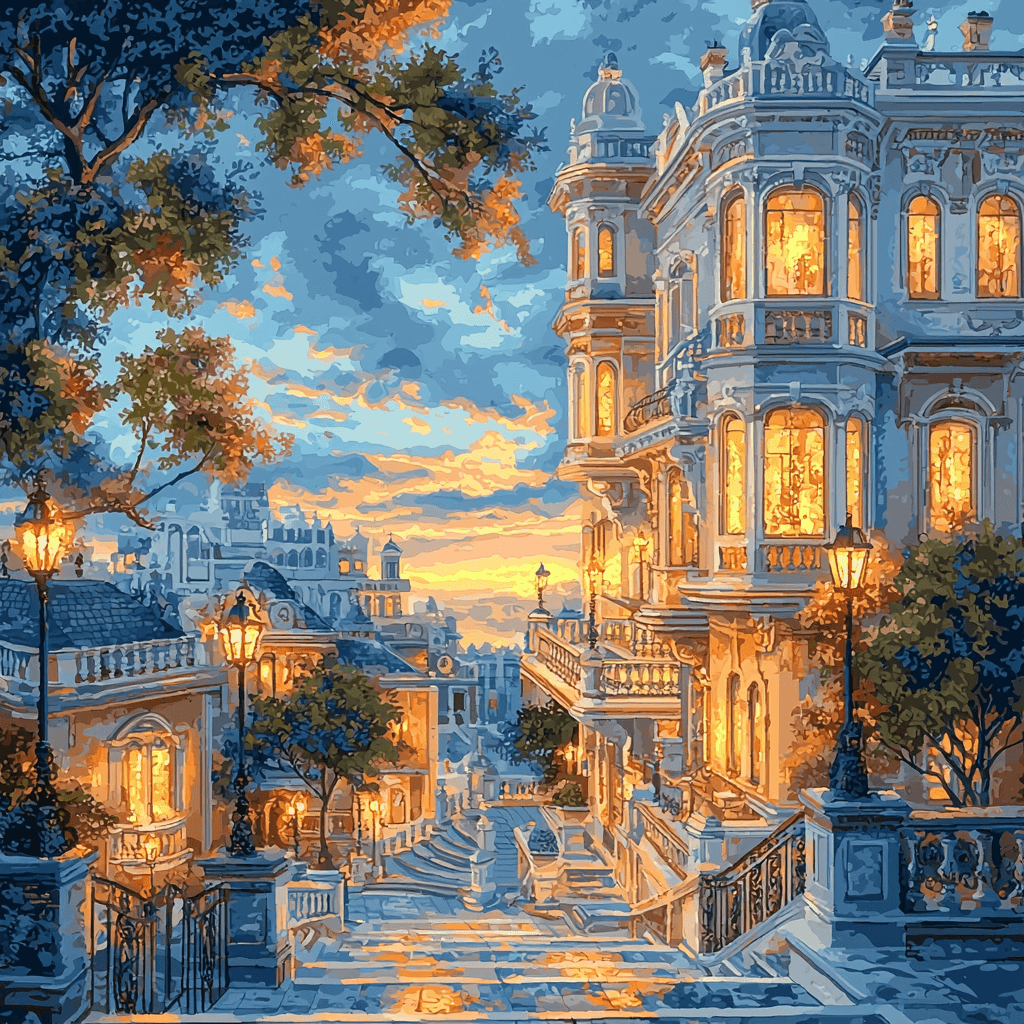 Sir Edwin Lutyens Inspired Historic Allure Paint By Numbers Art