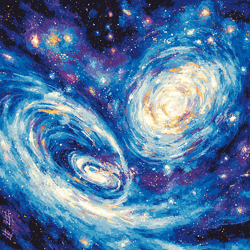 Jean-Michel Basquiat Inspired Celestial Musings Paint By Numbers Kits