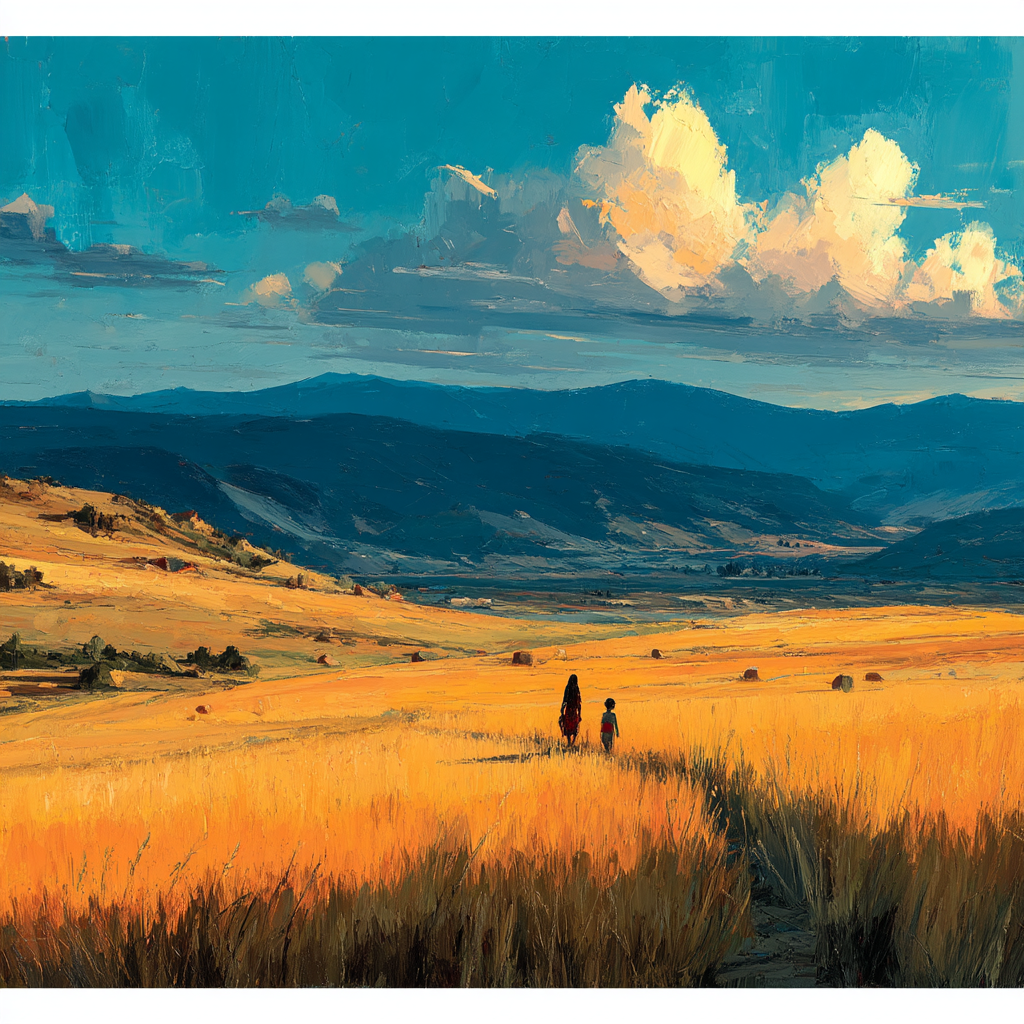 Golden Hour Memories Paint By Color