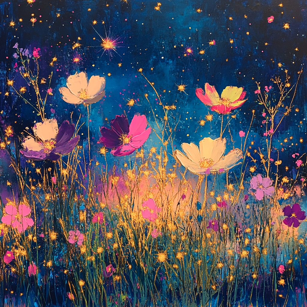 Edgar Degas Inspired Celestial Gardens Painting by numbers kit