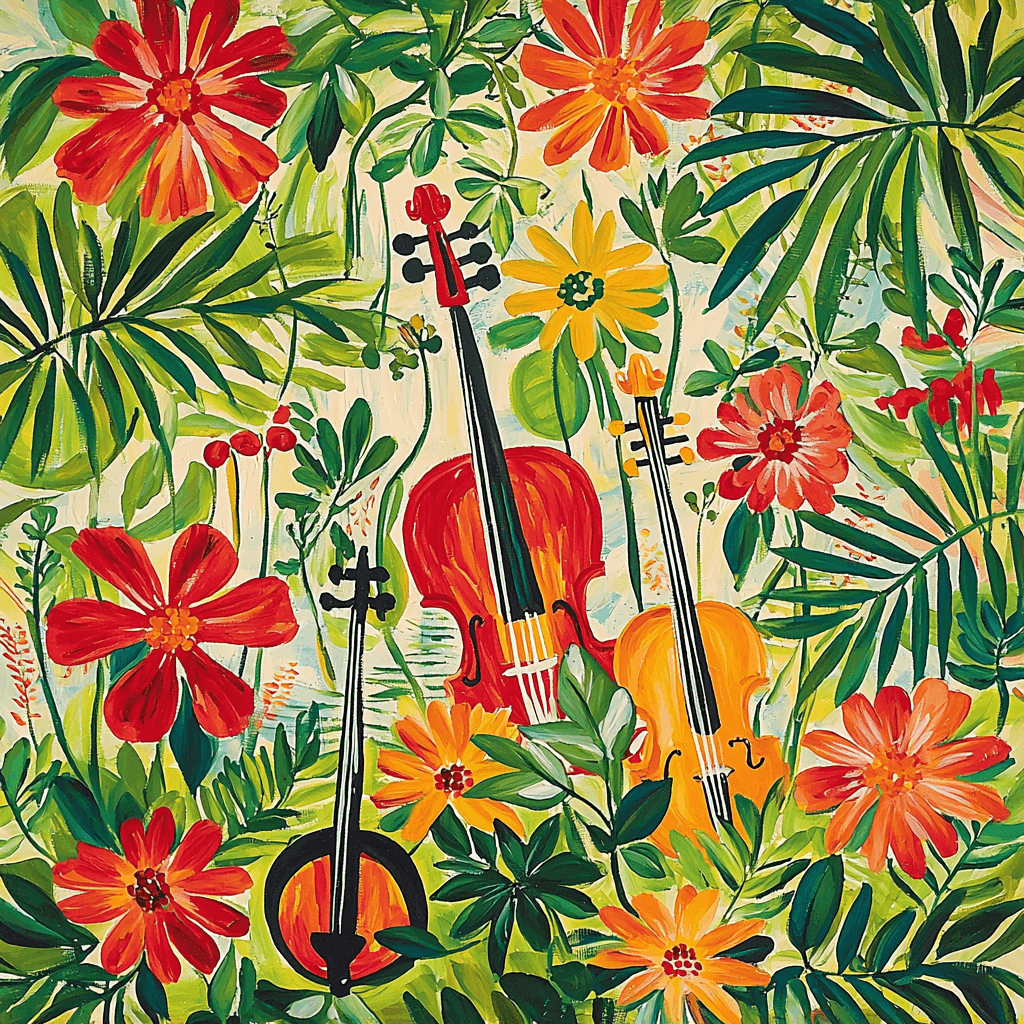 Henri Matisse Inspired Sweet Melodies Paint By Numbers Art