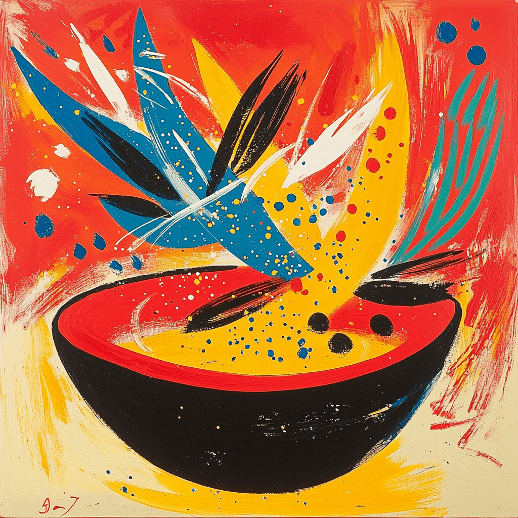 Joan Miró Inspired A Symphony Of Shapes Painting Number Kit