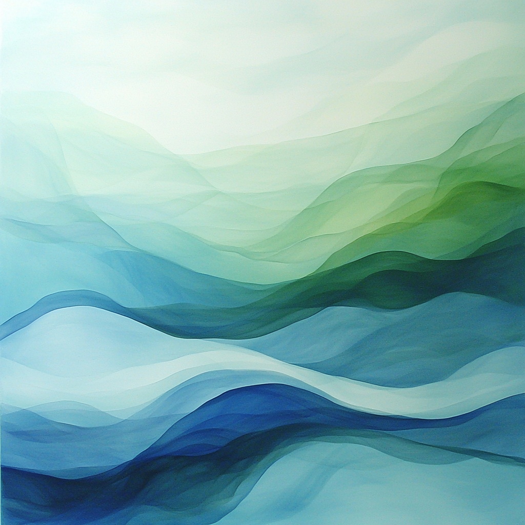 Nandalal Bose Inspired Rhythm Of The River DIY Paint By Numbers