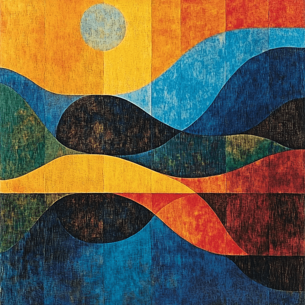 Max Ernst Inspired Dreaming In Colors Number Painting