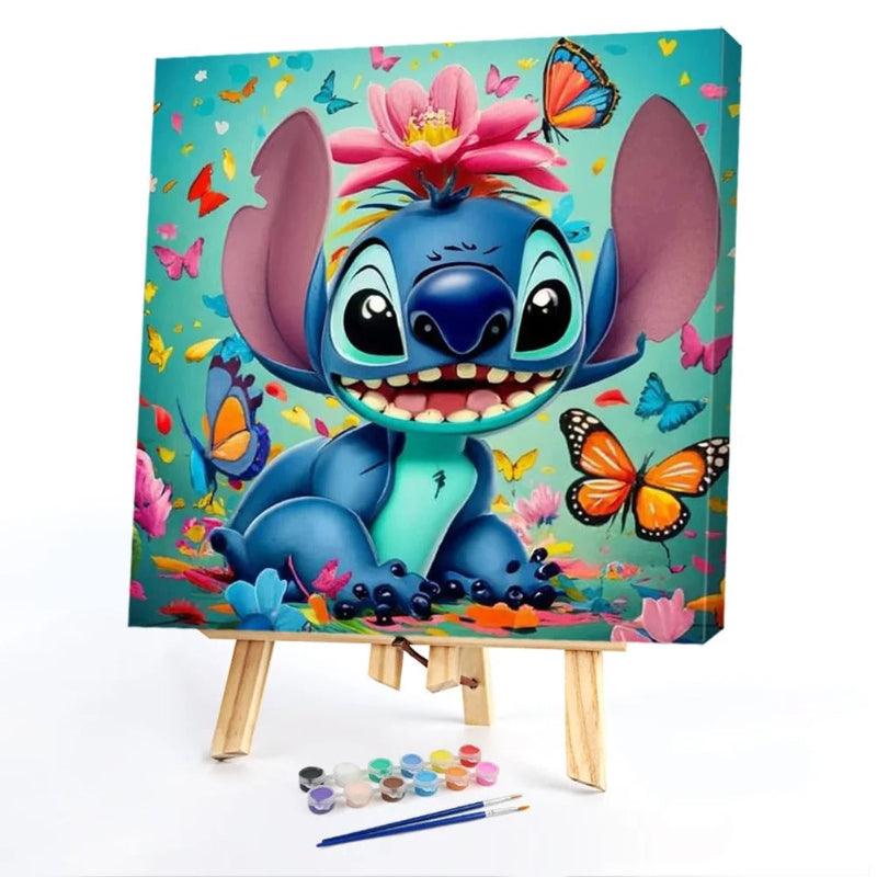 Playful Creature Printed Paint By Numbers Kit