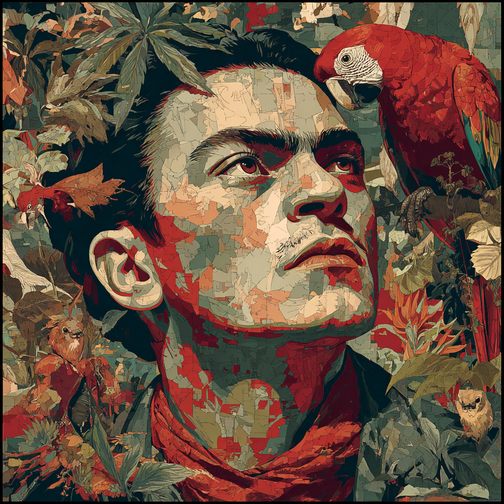 Frida Kahlo Inspired Personal Jungle Paint by numbers kits