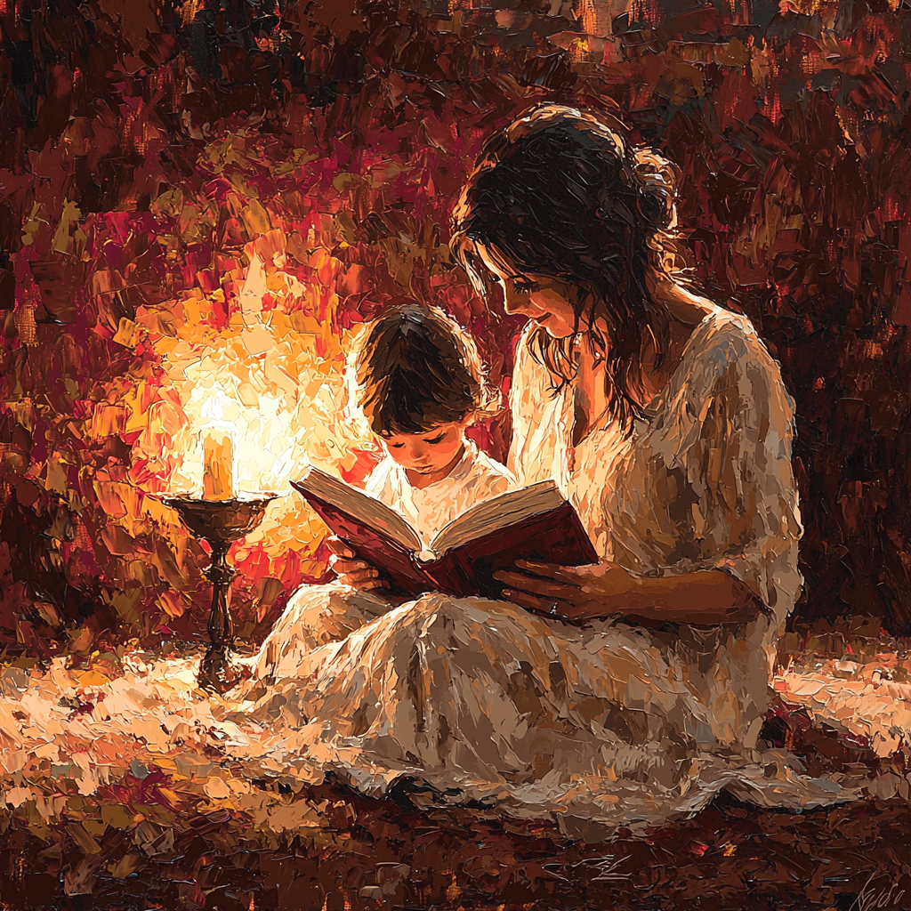 Stories By Candlelight Paint By Numbers Kits