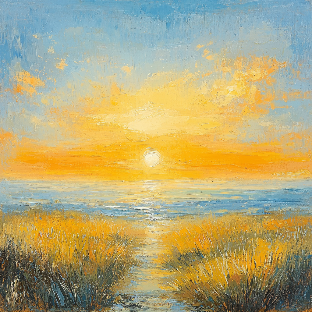 Edgar Degas Inspired Shimmering Horizons Numbered Painting Kits