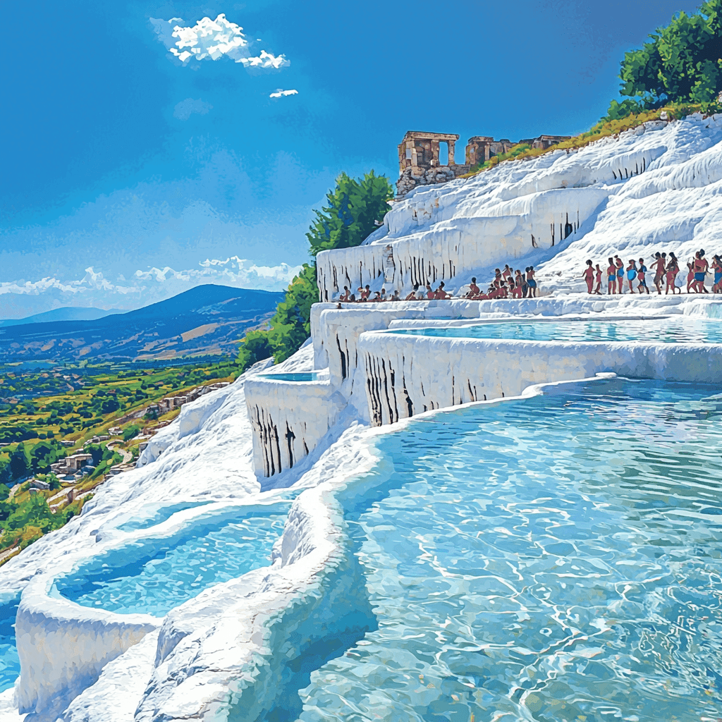 Pamukkale DIY Paint By Numbers