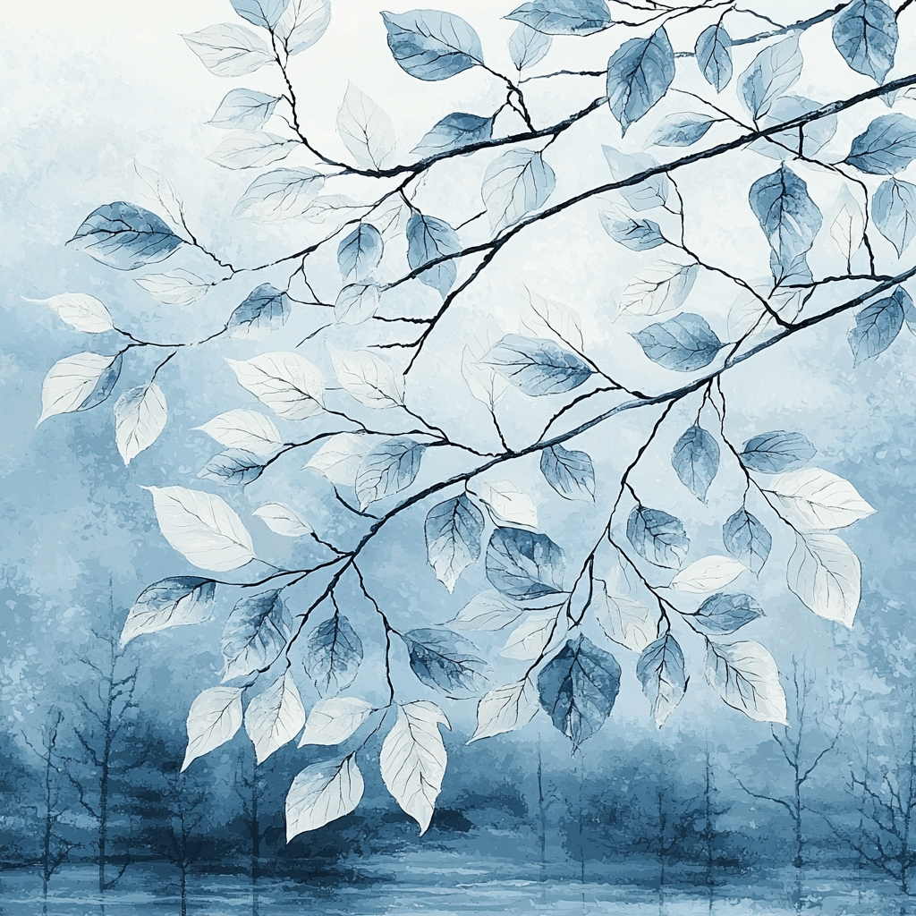 Leonardo Da Vinci Inspired Frosted Nature Painting By Numbers Kit
