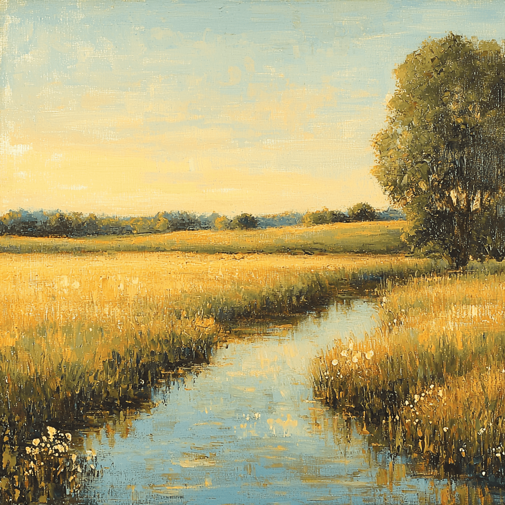 Claude Monet Inspired Rays Of Tranquility Paint By Numbers Art