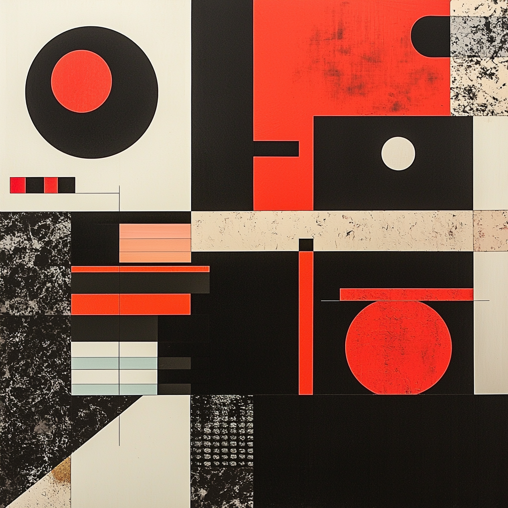 Kazimir Malevich Inspired Fragmented Harmony Paint By Numbers Art