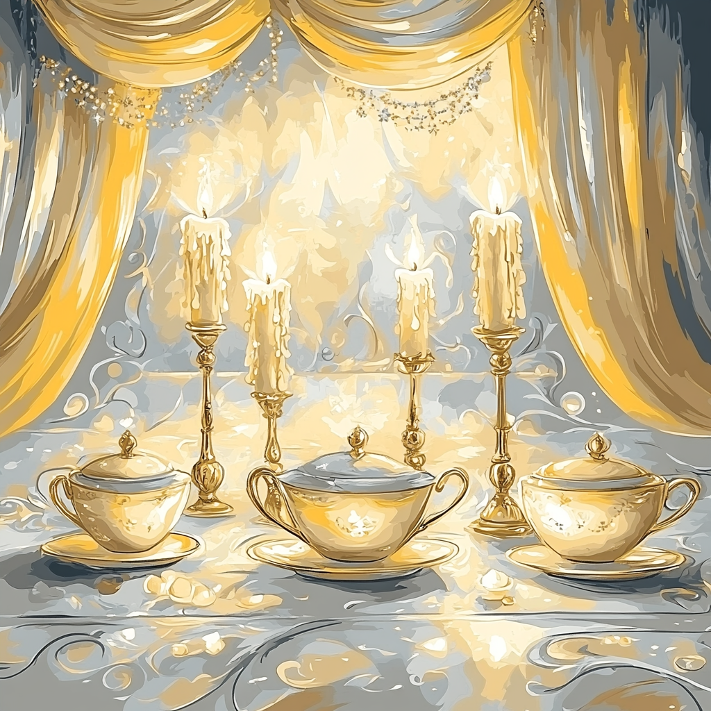 Lumiere Candlelight Concert Paint by numbers kits