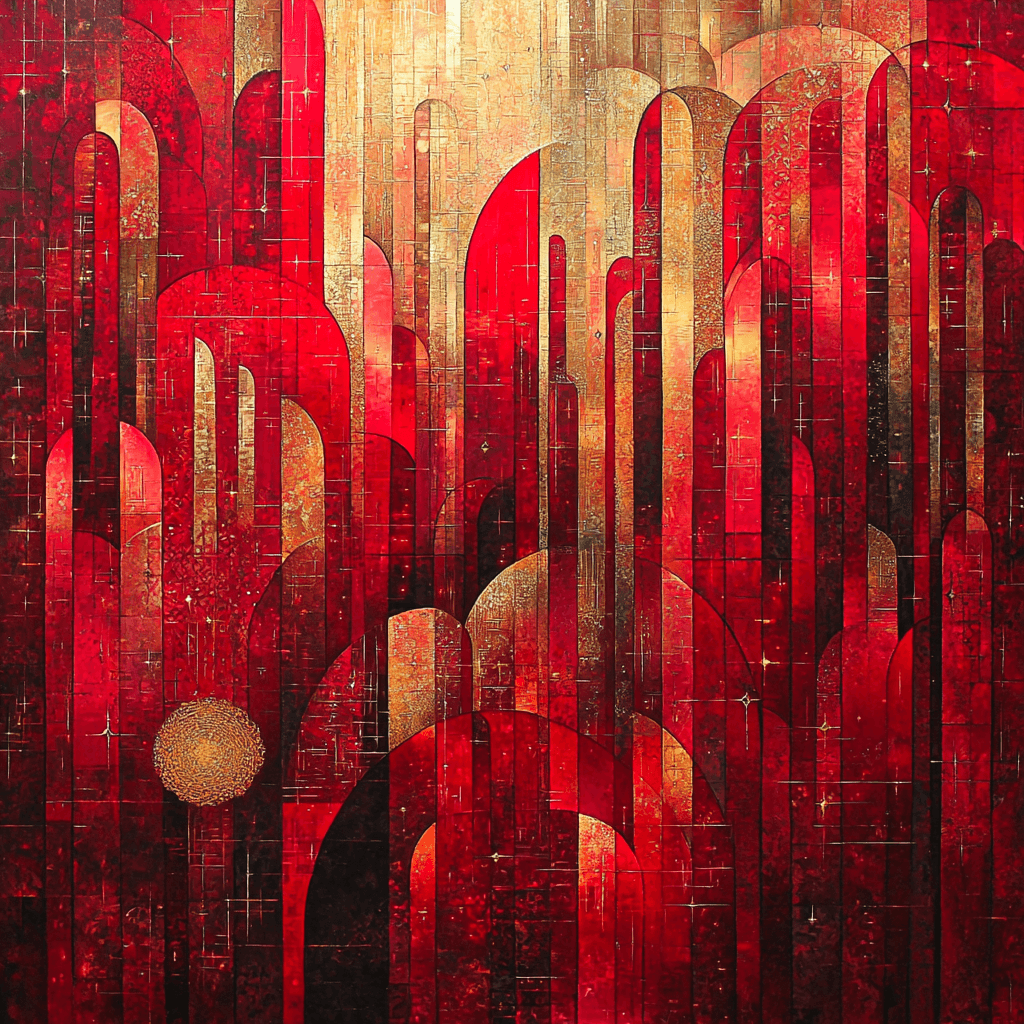 Gustav Klimt Inspired Golden Enigma Paint By Numbers