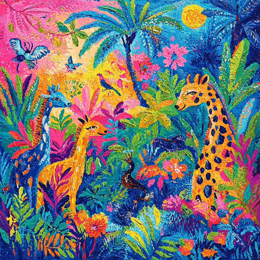 Henri Matisse Inspired Wild Symphony Painting By Numbers Kit