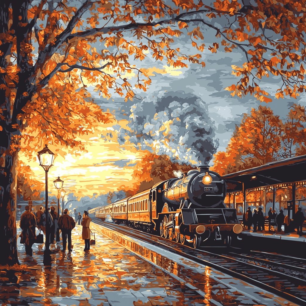 Norman Rockwell Inspired Timeless Journeys Paint By Numbers Kits
