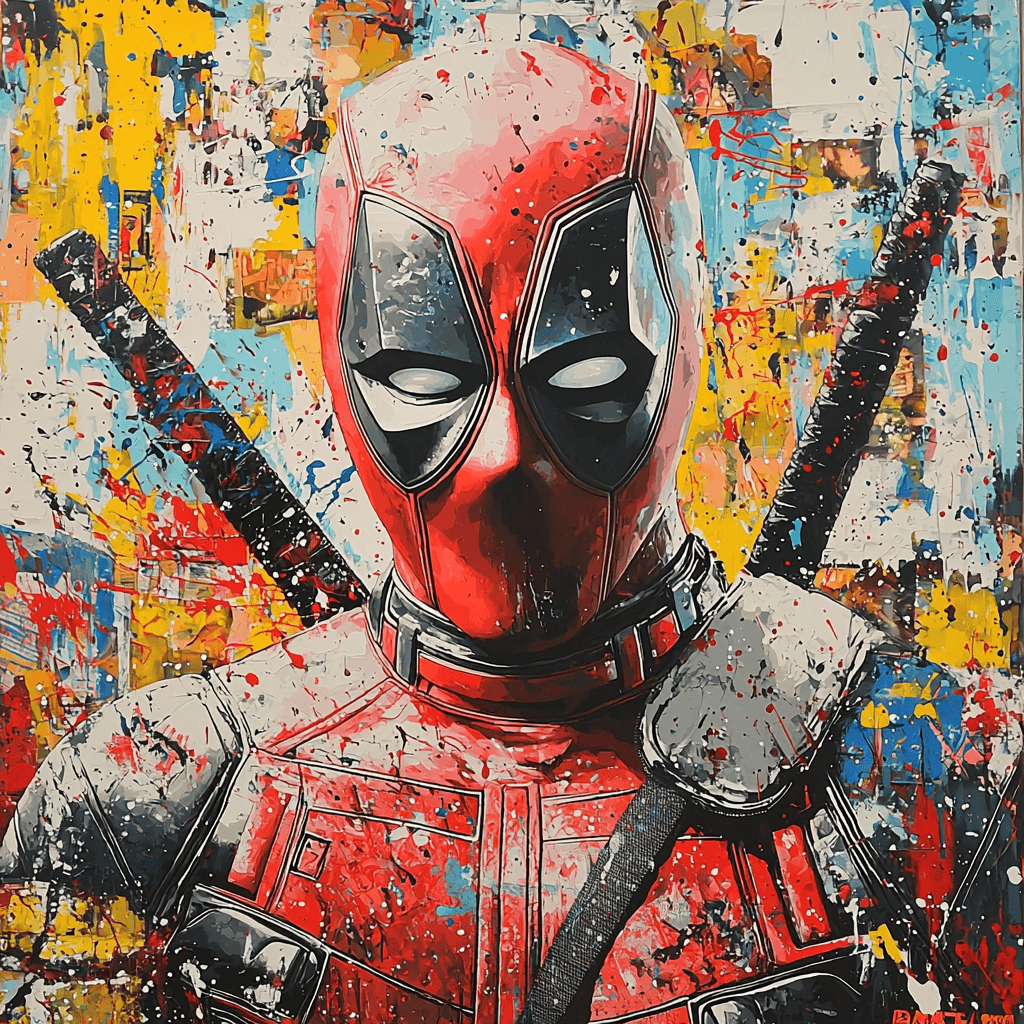 Ryan Reynolds: The Charming Anti-Hero Unleashed Painting Number Kit