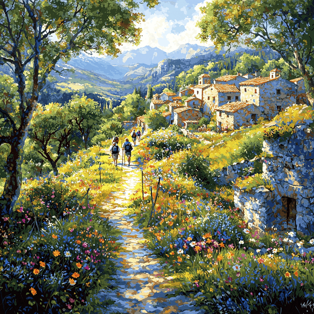 Camino De Santiago - Spain Paint By Numbers