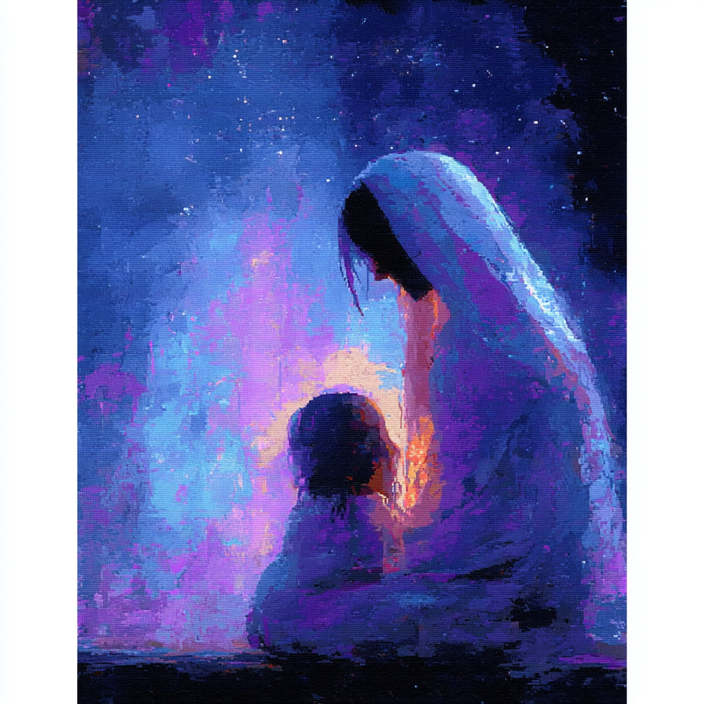 Stars In Her Eyes Number Painting