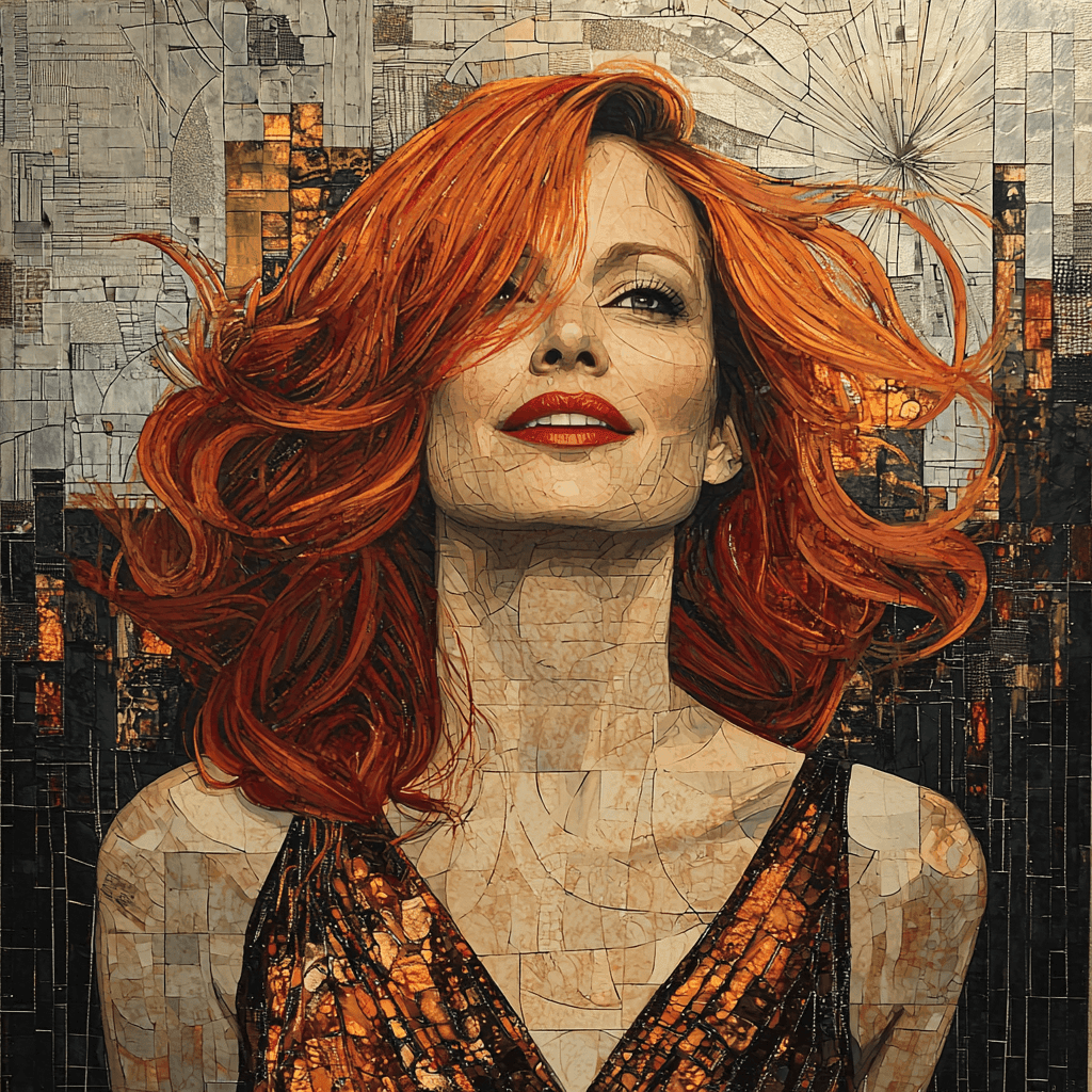 Jessica Chastain: A Force Of Talent And Resilience Paint By Number