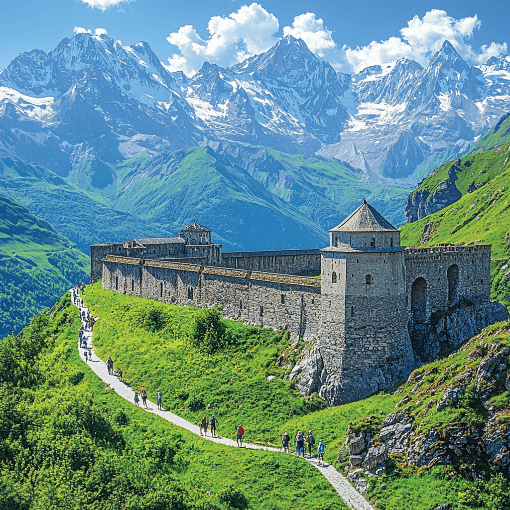 Forte Di Fenestrelle DIY Paint By Numbers