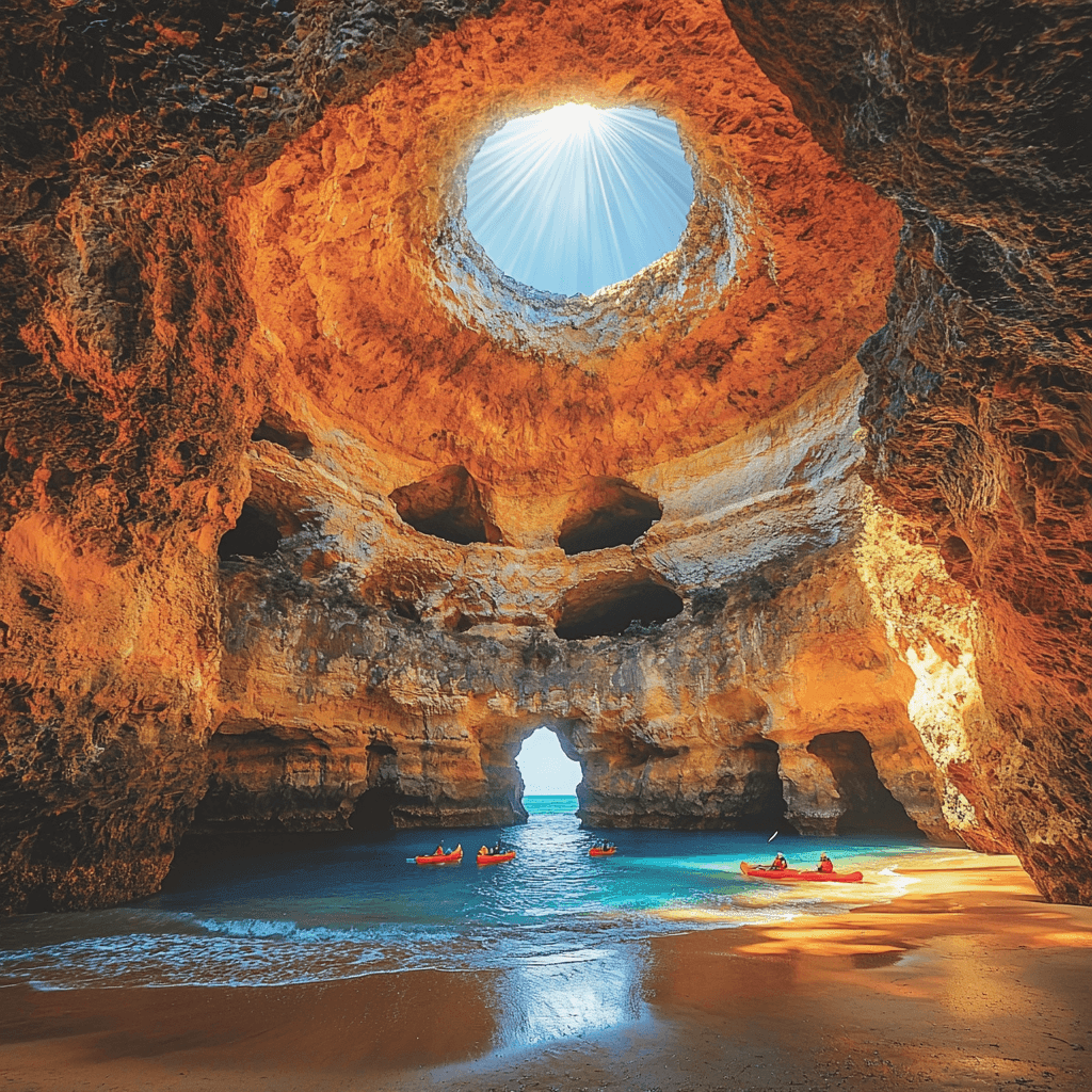 Benagil Sea Cave - Algarve Numbered Painting Kits