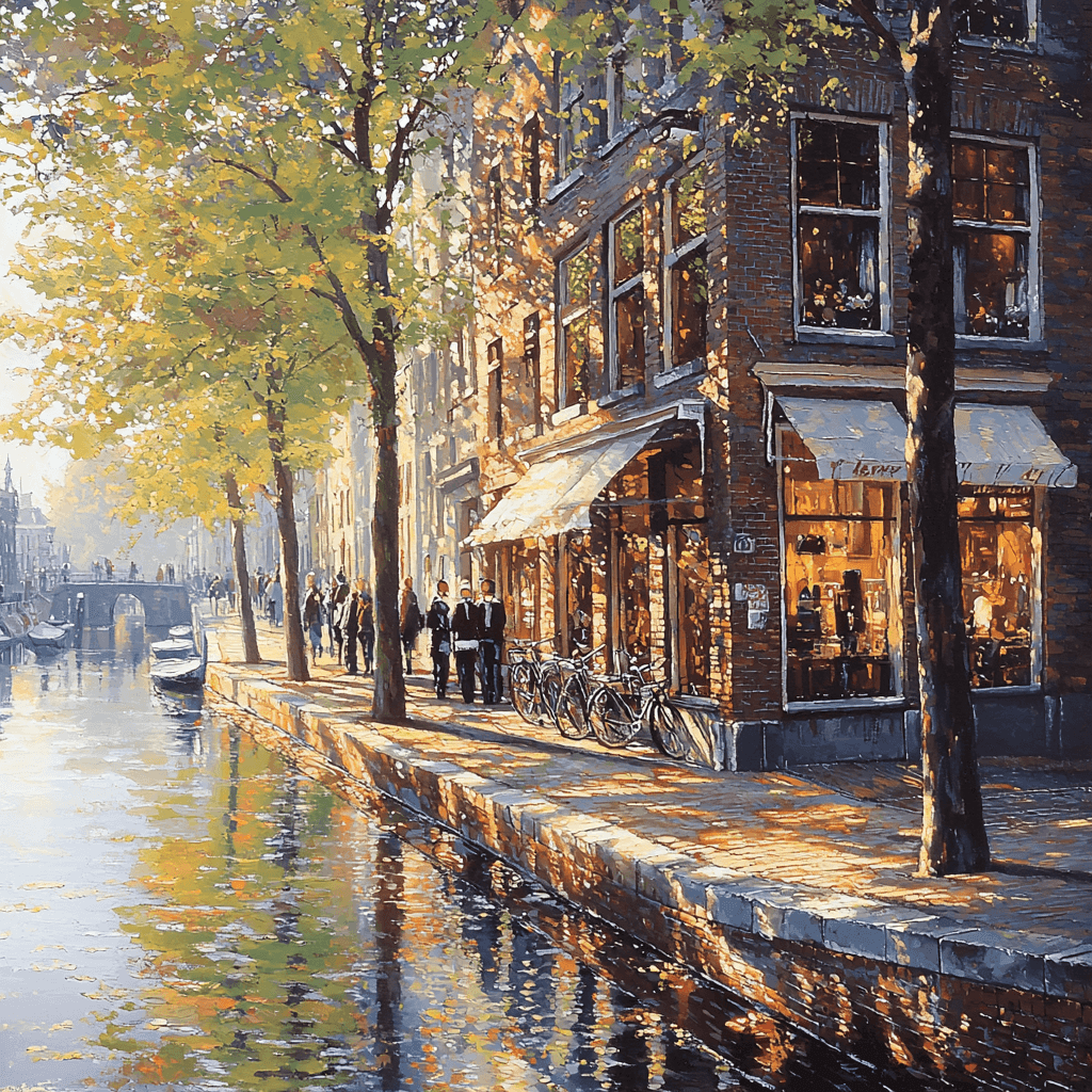 Anne Frank House - Amsterdam, Netherlands Paint By Numbers